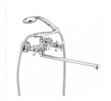 Смеситель Cron POLO 140 ванна, длинный  излив, двухвентельный TM CRON