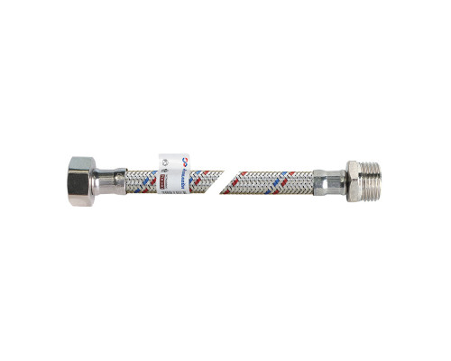 Гибкая подводка для воды НВ F1/2" - M1/2" 2000мм ZERIX