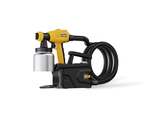 Краскопульт электрический 500Вт, 220/240В, емкость 800мл, поток 850 мл/мин - TM DELI