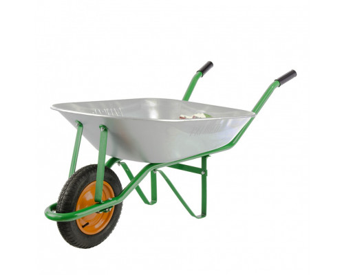 Тачка садовая, грузоподъемность 160кг, объем 78л, пневмат. колесо 3.25-8/3.00-8 - ТМ Palisad Тачка садовая, грузоподъемность 160кг, объем 78л, пневмат. колесо 3.25-8/3.00-8 - ТМ Palisad