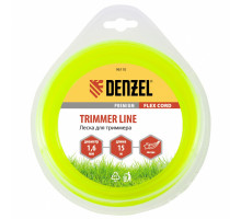 Леска для триммера, звезда 1.6 мм х 15 м, блистер Flex cord (160/40) - ТМ Denzel Леска для триммера, звезда 1.6 мм х 15 м, блистер Flex cord (160/40) - ТМ Denzel