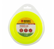 Леска для триммера, квадрат 2.4 мм х 15 м, блистер Flex cord (160/40) - ТМ Denzel Леска для триммера, квадрат 2.4 мм х 15 м, блистер Flex cord (160/40) - ТМ Denzel