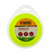 Леска для триммера, круглая 2.0 мм х 15 м, блистер Flex cord (160/40) - ТМ Denzel