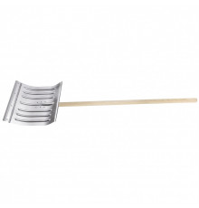 Лопата снеговая с черенком 430х370х0,8мм оцинкованная - ТМ Сибртех