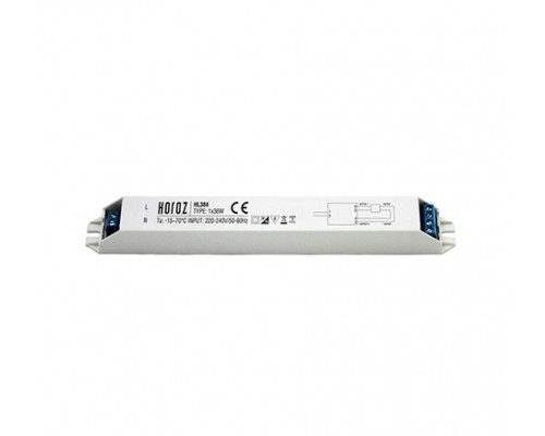 Балласт ЭПРА 1х36W 220-240V - HL384 Балласт ЭПРА 1х36W 220-240V - HL384