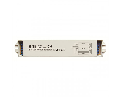 Балласт ЭПРА 2х18W 220-240V -HL385 Балласт ЭПРА 2х18W 220-240V -HL385