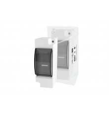 Бокс КМПн-1/2 для наруж. уст. с п/прозрачной крышкой, IP30 НАРОДНЫЙ - ТМ TDM