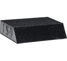 Губка шлифовальная трапециевидная 100x70x25мм P150 - ТМ BAUWELT