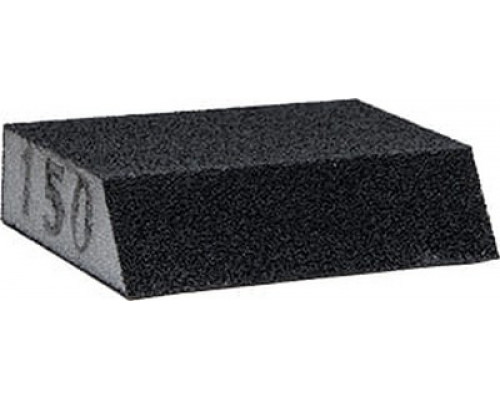 Губка шлифовальная трапециевидная 100x70x25мм P150 - ТМ BAUWELT