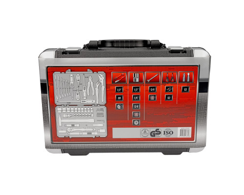 Набор инструментов, 58 предметов, 1/2", усиленный кейс - TM MTX