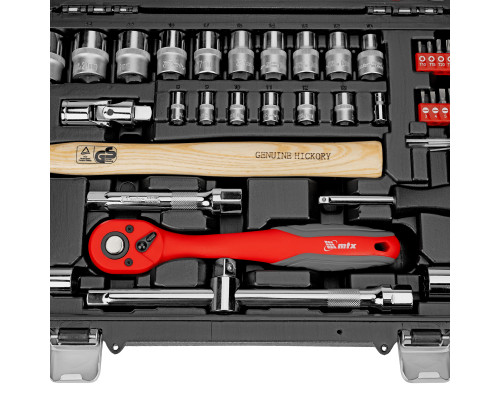 Набор инструментов, 58 предметов, 1/2", усиленный кейс - TM MTX