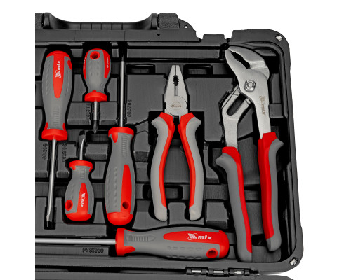 Набор инструментов, 58 предметов, 1/2", усиленный кейс - TM MTX