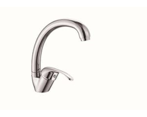 Смеситель для кухни с изливом "F" хром Silvera Moderna 49140