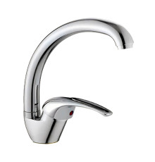 Смеситель для кухни с изливом «U» хром Silvera Avante 49022