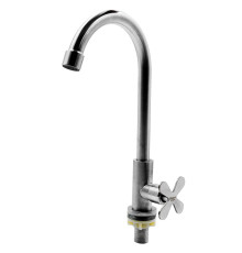 Смеситель одинарный для холодной воды INOX Rubano 27200
