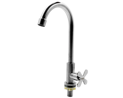 Смеситель одинарный для холодной воды INOX Rubano 27200