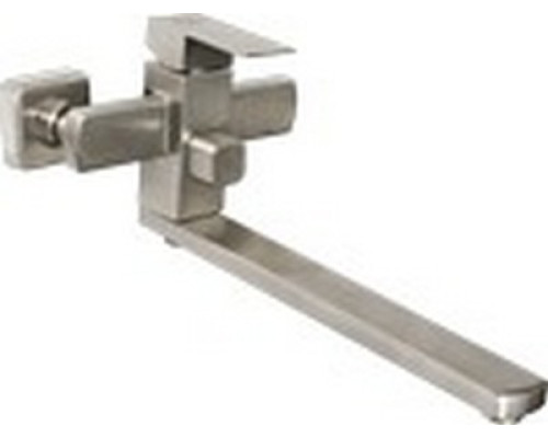 Смеситель для ванны, длинныи гусак, INOX, Rubano/