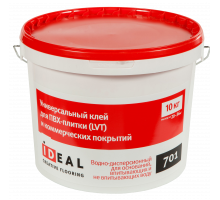 Универсальный клей для ком.линолеума и ПВХ-плитки IDEAL 701 PRO/ 5 кг.