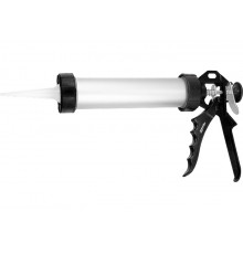 Пистолет для герметика 400мл, "Закрытый", алюминиевый корпус, круглый шток 8мм - ТМ Sparta