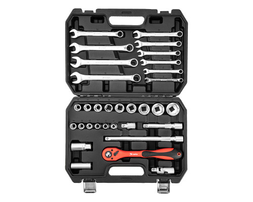 Набор инструментов 32 предмета, CrV, 1/2" - ТМ MTX