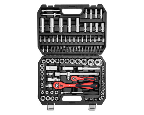 Набор инструментов 108 предметов, CrV, 1/2", 1/4" - ТМ MTX