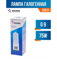 Галогенная лампа без отражателя Космос JDC 220V 75W G9