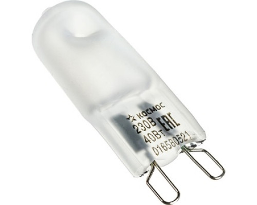 Галогенная лампа без отражателя Космос JDC Fr (матовая) 220V 75W G9 Галогенная лампа без отражателя Космос JDC Fr (матовая) 220V 75W G9