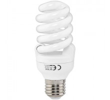 КЛЛ  HOROZ Т3 FL SPR 15W E14 6400K 750Lm свет холодный срок службы 8000час - HL8815