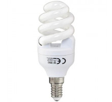 КЛЛ HOROZ T3 FL SPR 12W E14 6400K 540Lm срок службы  8000час - HL8811