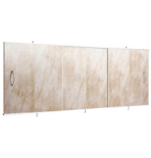 Экран для ванны ODA Универсал 1,5х0.5 м кремовый мрамор