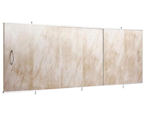 Экран для ванны ODA Универсал 1,5х0.5 м кремовый мрамор Экран для ванны ODA Универсал 1,5х0.5 м кремовый мрамор