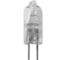 Лампа галогенная прозрачная без отражателя JC G4 20W 12V -TM HOROZ