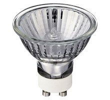 Лампа галогенная с отражателем закрытая 50W 220-240V GU10 -TM HOROZ
