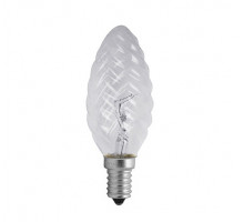 Лампа накаливания "Свеча спираль"  прозрачная (E14 60W) 220-240V - HL427 60W