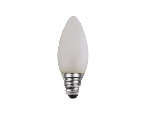 Лампа накаливания "Свеча"  матовая (E27 60W) 220-240V - HL428 60W