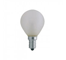 Лампа накаливания "Шар"  матовая (E14 40W) 220-240V - HL431 40W