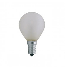 Лампа накаливания "Шар"  матовая (E14 60W) 220-240V - HL431 60W