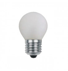 Лампа накаливания "Шар"  матовая (E27 40W) 220-240V - HL433 40W