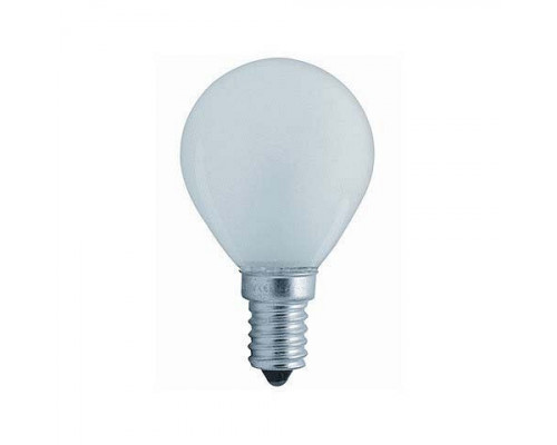 Лампа накаливания "Шар" полуматовая (E14 40W) 220-240V - HL430 40W Лампа накаливания "Шар" полуматовая (E14 40W) 220-240V - HL430 40W