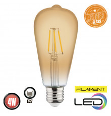 Лампа Ретро LED RUSTIC VINTAGE (E27 4W 2200K 360Lm) 220-240V