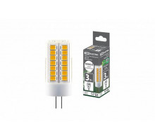 Лампа светодиодная G4-3 Вт-230 В-6500 К, SMD, 16x43мм - TM TDM