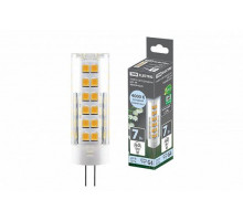 Лампа светодиодная G4-7 Вт-230 В-4000 К, SMD, 18,5x57мм - TM TDM