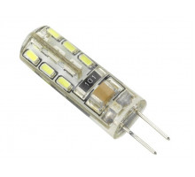 Лампа светодиодная SMD LED SILICON 1,5W 90Lm G4 2700K 220-240V - HL455L