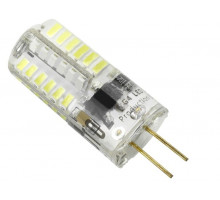 Лампа светодиодная SMD LED SILICON 3W 150Lm G4 6400K 220-240V - HL456L
