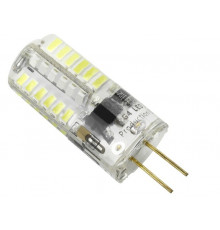 Лампа светодиодная SMD LED SILICON 3W 150Lm G4 6400K 220-240V - HL456L