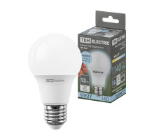 Лампа светодиодная А60 - 12 Вт-220 В -4000 К–E27 - TM TDM Лампа светодиодная А60 - 12 Вт-220 В -4000 К–E27 - TM TDM