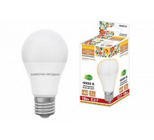 Лампа светодиодная НЛ-LED-A65-18 Вт-230 В-4000 К-Е27, (65х128 мм), Народная - ТМ TDM Лампа светодиодная НЛ-LED-A65-18 Вт-230 В-4000 К-Е27, (65х128 мм), Народная - ТМ TDM