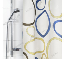 Шторы для ванной комнаты из полиэстера (6666) 180 x 180см - ТМ Вилина