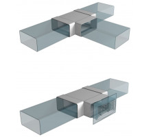 Тройник Т-образный пластик 60мм х 120мм - ТМ Эра