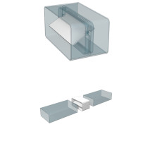 Соединитель с обратным клапаном пластик, 60мм х 204мм - ТМ VE
